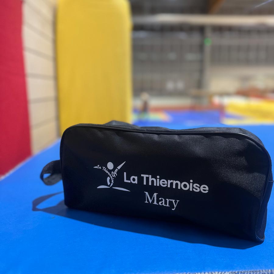 Sac à maniques broderie prénom